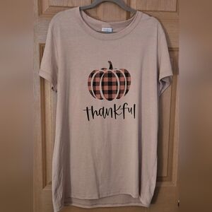 Thankful Pumpkin Graphic LuLaRoe Tshirt